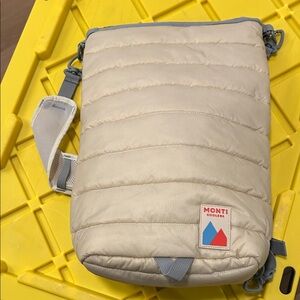 Monti Cream Quilted Cooler Backpack